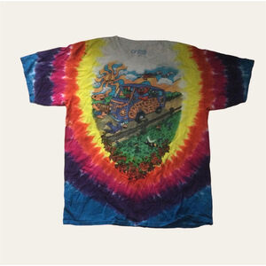 Liquid Blue XL Grateful Dead T Shirt Retro 1994 Concert Tee EUC